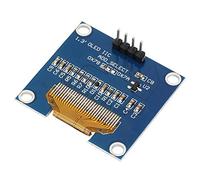 Jeffergarden 1.3 Inch OLED Display Module SSD1106 Driver I2C Interface 128x64 Resolution Blue Text for Mp3 Function Cellphone Smart Health Device