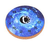 Jeffergarden 10 Inch Ocean Wave Drum Simulate Natural River Stream Sound Sea Sound Drum Percussion Musical Instrument