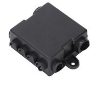 Jeffergarden 12V 24V Block 5 Way Power Distribution Block Holder for Electric Vehicles Car Stereo