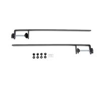 Jeffergarden 2 Pcs Desk Clamp Pegboard Mount Cast Iron Adjustable Metal Bracket