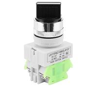 Jeffergarden 3 Position Maintained Selector Switch 2NO 1NC 5A Self Locking Changeover Switch with Good Insulation Performance for Electrical Control Panel