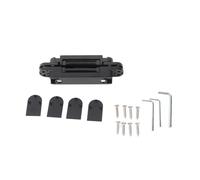 Jeffergarden 3D Door Hinges 180 Degree Opening, Adjustable with Hex (Black) | Zinc Alloy Construction, 40kg Load Capacity, Silent Nylon Pads, Horizontal/Vertical Adjustment, No Left-Right Distinction