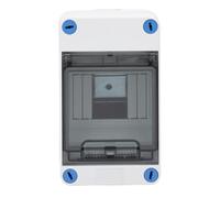 Jeffergarden 4 Way Distribution Box IP66 Rated Water Resistants DIN Rail Enclosure Outdoor Electrical Box with Mounting Accessories