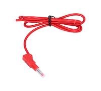 Jeffergarden 4mm Banana Plug in Test Line, Banana Test Wire Multimeter High Voltage Cable for Electrical 32A 1000V (Red)
