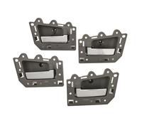 Jeffergarden 4Pcs Interior Door Handle Set ABS Ergonomic Inner Handles for 2005 to 2011 Comfortable Grip Easy Installation