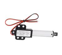 Jeffergarden 50mm Stroke Electric Linear Actuator 150N 24V DC 4mm/s with Built-in Limit Switch IPX4 Protection for Industrial Machinery
