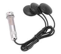 Jeffergarden 6.35mm Pickup Piezo Transducer Acoustic Guitar Pickup with 3 Self-Adhesive Transducers for Guitar Ukulele Mandolin Banjo Easy Install