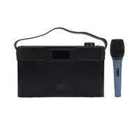 Jeffergarden 60W Guitar Amplifier Portable BT Speaker with Microphone Input Rechargeable Guitar Amp AUX Support for Outdoor Performance and Singing