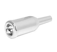 Jeffergarden 9.8mm Copper Silvered Trumpet Mouthpiece with Water Injection for Tone Change, Universal Instrument Accessory