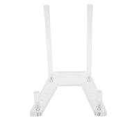 Jeffergarden Acrylic Display Stand Adjustable Clear Easel Holder, Multi-Purpose Tabletop Plate Card Frame for Picture Magazine Book CD Phone, Transparent Photo Art Multifunctional Office Mini