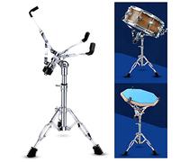 Jeffergarden Adjustable Drum Stand, Carbon Steel Construction, Stable and Universal Snare Drum Stand, Height Adjustable From 15.7 to 21.7 Inches for Ethereal and Dumb
