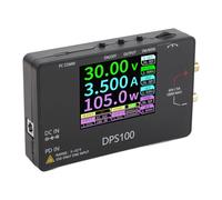 Jeffergarden Adjustable Power Supply, Versatile Power Input with Type C DC, Output 0-30V 0-5A, 10 Memory Presets, High Res Screen for Electronics Testing