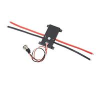 Jeffergarden Anti Spark Switch Smart Electric Power On Off 90V Button Vehicle Component Aluminum Alloy with LED Indicator MOS Tube for Robotic Arm Robot Off Road Vehicle