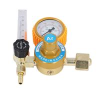 Jeffergarden Argon Gas Regulator, Aluminum Alloy Pressure Reducer, 0-3500psi Meter for TIG Welding, Reliable for Argon Gas Applications