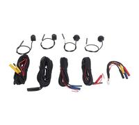 Jeffergarden Around the Car Camera System, an Adjustable Car 360 -grad -View System Professional Parking At the Front to Right 12 V for Android Center Control Screen (307 Chip + 6048 Lens)