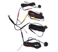 Jeffergarden Around the Car Camera System, an Adjustable Car 360 -grad -View System Professional Parking At the Front to Right 12 V for Android Center Control Screen (2053 Chip + 6048 Lens)