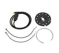Jeffergarden Assist speed sensor, KT-D12R Bike Power Pedal Assist sensor Powerful universal ABS with waterproof connector for electric bicycle conversion kit