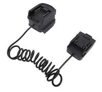 Jeffergarden Battery Adapter with Cord Fit for BL1840 BL1850 Power Tool, Elastic Extension Cord for Outdoor Work, Wear Battery on Body for One Handed Operation