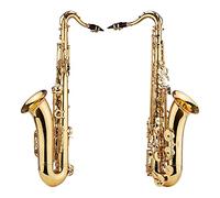 Jeffergarden Bb Tenor Saxophone, Brass Body with Gold Lacquer, Professional Sound for Jazz and Classical Music