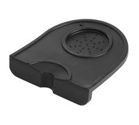 Jeffergarden Black Multi Function Thicken Silicone Coffee Tamper Mat Anti Skid Barista Tamper Holder Pad for Espresso Machine (Black S(300ml))