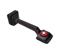 Jeffergarden Carpet Knee Kicking Tool Adjustable Handle 19 to 24 Inch | ABS Alloy Steel, 3 to 8mm Low to Medium Pile, Home Use, Corner Alignment, Foam Knee Pad, Carpet Stretcher Tool