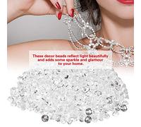 Jeffergarden Clear Acrylic Beads, Premium Crafting Decor Beads for Wedding and Party Decoration, 1000 Pieces 8mm, DIY Craft Projects (6mm (2000pcs))