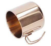 Jeffergarden Coffee Cup 400ML 304 Stainless Steel Tea Cup Beer Mug (Rose