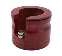 Jeffergarden Coffee Portafilter Holder, Solid Wood Height Adjustable Tamping Station, Fit 51mm 54mm 58mm Portafilter, Home Cafe Milk Tea Shop