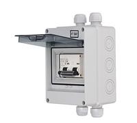 Jeffergarden DC Miniature Circuit Breaker, PA66 2P Small Circuit Breaker | DC Miniature Circuit Breaker, PA66 2P Small Circuit Breaker DC1000V 100A 10KA with IP65 Cover for Solar PV System RV