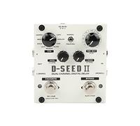 Jeffergarden Delay Effects Pedal Multi Pedal Effect Dual Channel Digital Stereo Looper for Electric Guitar, 8 Delay Algorithms, 2000MS Time, Tape Recording Simulation, Sturdy