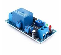 Jeffergarden Delay Timer Relay Module, Adjustable Normally Open Actuator Circuit, 8 Time Ranges 0.1s to 1h, Reverse Polarity Protection, for Industrial Control Lighting Motor Fan
