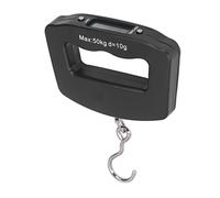 Jeffergarden Digital Hanging Scale 50kg Hook Durable Portable LCD Weighing Scale for Luggage Shopping and Fishing