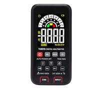 Jeffergarden Digital Multimeter Auto Ranging 6000 Counts True RMS Voltmeter Ohmmeter Ammeter with NCV Non Contact Voltage Tester Color LCD Display for AC DC Voltage Resistance Frequency