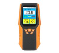 Jeffergarden Digital O2 Monitor, Portable Oxygen Detector, Humidity Temperature Measurement, 0-30% Vol Range for Home Indoor Outdoor Use