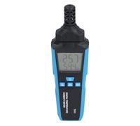 Jeffergarden Digital Temperature Humidity Meter Thermometer Hygrometer with MAX MIN AVG Data Lock Dew Point Wet Bulb for Food Storage Warehouse Lab Home