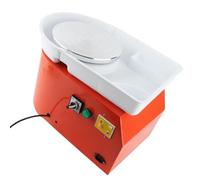 Jeffergarden Electric Pottery Wheel, Pedal Controlled Ceramic Machine with Removable Bowl and Mud Basin, Art Tool for Beginners and Sculptors (Aluminum Alloy 2)