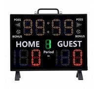 Jeffergarden Electronic Scoreboard with Remote, 11 Digit Digital Score