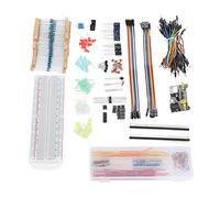 Jeffergarden Electronics Component Fun Kit, Complete Starter Set with Power Module, Breadboard and Jumper Wires for R3 Projects and Experiments