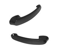 Jeffergarden Exterior Door Handle Cover ABS Outer Door Handle Sticker 2 Piece Trim Protector for Smart Fortwo C453 A453 2016 2021 for Exterior Panel Use