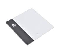 Jeffergarden Flip Book Kit with LED Light Pad Portable Hand Drawing Board 13 X 13cm USB Powered Adjustable Brightness with Paper and Binding Screws for Animation Tracing Kids Artists (Paper, ABS)