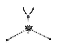 Jeffergarden Foldable Alto Sax Stand Portable Floor Holder with Carry Bag Aluminum Alloy Foldable Saxophone Stand