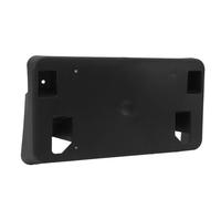 Jeffergarden Front Bumper License Plate Frame, Plastic Frame, Secure Holder Design, Easy No Drill Installation for Universal Bumper Vehicles