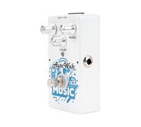 Jeffergarden Guitar Auto Wah Pedal, Zinc Alloy, Classic 70s Design with 3 Knob Control and Power Indicator Light for Bassists and Funk Guitarists