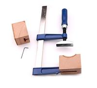 Jeffergarden Guitar Fret Press Tool with Wooden Blocks, Mini Hexagonal Wrench, Easy to Repair, Pressing Guitar Frets, Luthier Tools, A Set Guitar Fret Press Tool