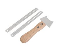 Jeffergarden Guitar Fretboard Groove Repair Tool, Metal Wood Handle, Essential for Guitar Maintenance and Cleaning