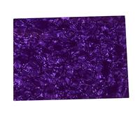 Jeffergarden Guitar Pickguard, PVC Celluloid, Durable Scratch Plate for Electric Bass, Customizable Cover for Various Guitar Models (Purple)