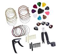 Jeffergarden Guitar Repair Tool Kit, 18 Strings 3 in 1 Setup | Maintenance Accessory Set, ABS Material Build, String Change Support, Home Practice Use