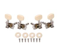 Jeffergarden Guitar String Tuning Peg, Metal Guitar Tuner Key Machine Head Set for Acoustic and Electric 4Pcs