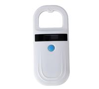 Jeffergarden Handheld Animal Chip Reader, ABS Pet Microchip Scanner with USB Data Transfer, 1000 Record Storage, 800mAh Rechargeable OLED Display for Pet Farm Research Use (Style 1)