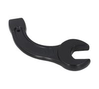 Jeffergarden Heavy Duty Spanner Wrench Open Ended Tapping Wrench Forged High Carbon Steel HRC62 Bent Handle Ergonomic Design for Auto Repair Industrial Maintenance (34MM)